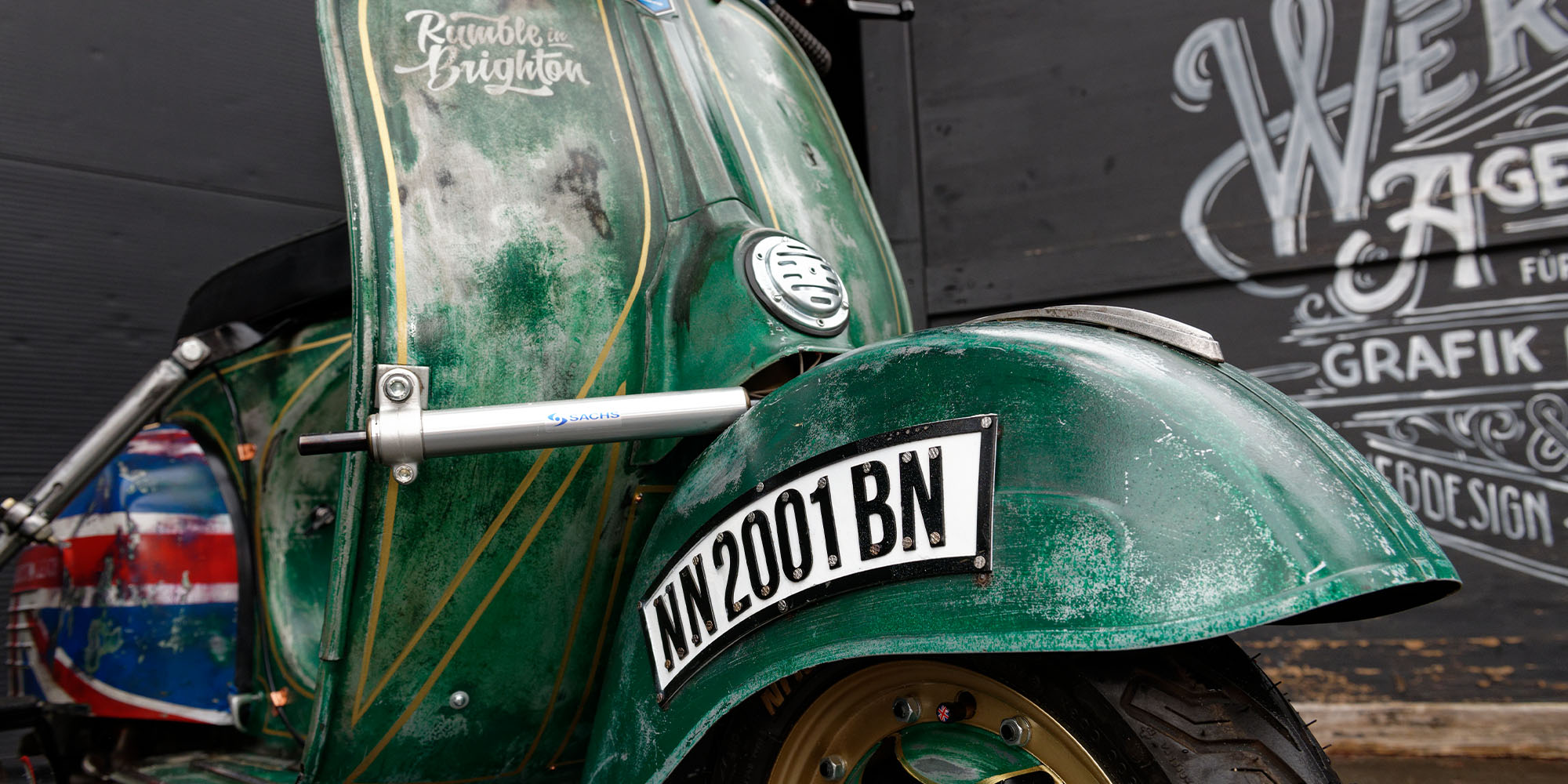 Vespa Sprint 210 Beiwagen