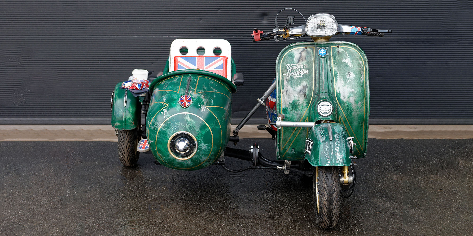 Vespa Sprint 210 Beiwagen