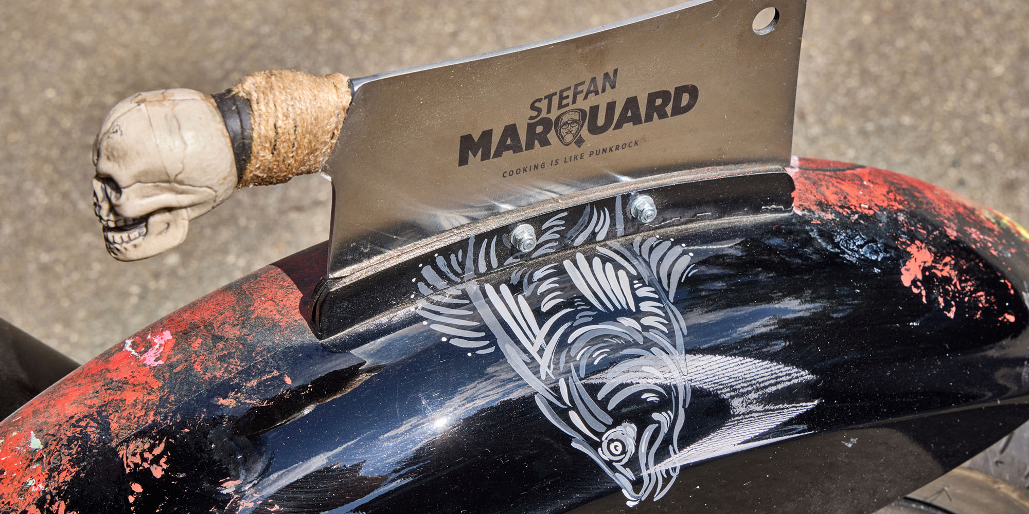 BMW R18 Bagger Stephan Marquard - Cooking is like Punk Rock
