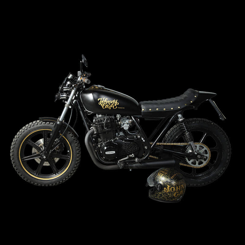 #20 Kawasaki KZ Johnny Cash Tribute